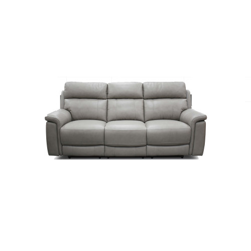 Cressa Power Reclining Leather Sofa With Power Tilt Headrest
