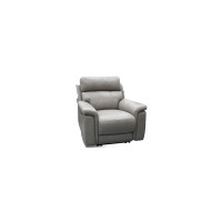 Cressa Power Reclining Leather Sofa With Power Tilt Headrest