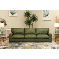 Napa Oversized Seating Leather Sofa or Set | Quick Ship
