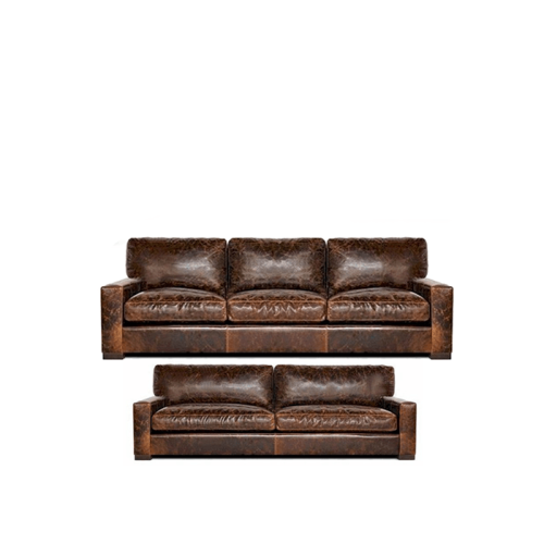 Napa Oversized Seating Leather Sofa or Set