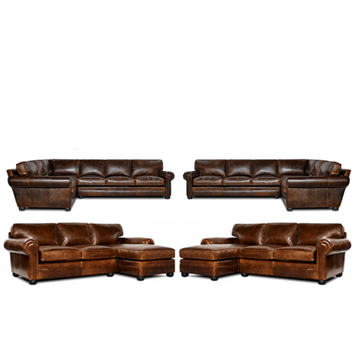 Lanister Oversized Seating Leather Sectional