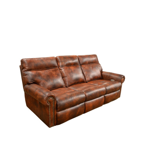 Chipley Reclining Leather Sofa or Set - Available With Power Recline | Power Tilt Headrest | Power Lumbar