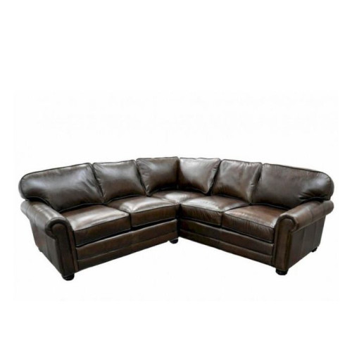 Augusta Leather Sectional