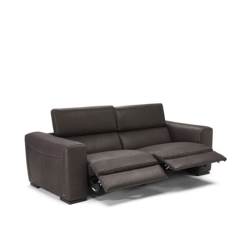 Natuzzi Editions B790 Forza Leather Sofa or Set (Option 2 - No Pleats) | Adjustable Headrest