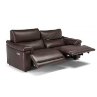 Natuzzi Editions C070 Brama Power Reclining Leather Sofa or Set - Available With Power Tilt Headrest | Power Lumbar