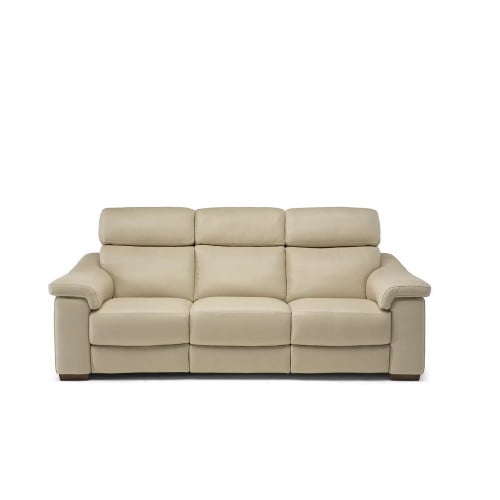 Natuzzi Editions C115 Giulivo Power Reclining Leather Sofa or Set | Power Headrest