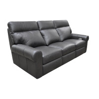 Brayla Reclining Leather Sofa or Set - Available With Power Tilt Headrest | Power Lumber