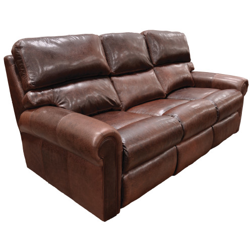 Clermont Reclining Leather Sofa or Set - Available with Power Recline | Power Lumbar