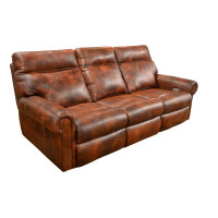 Cutler Reclining Leather Sofa or Set- Available With Power Recline | Power Tilt Headrest | Power Lumbar