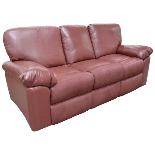 Edgewood Reclining Leather Sofa or Set - Available with Power Recline | Power Lumbar