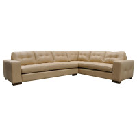 Omnia Peninsula Leather Sofa or Set | Bench Seating