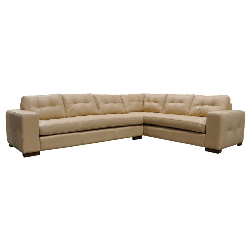 Omnia Peninsula Leather Sofa or Set | Bench Seating