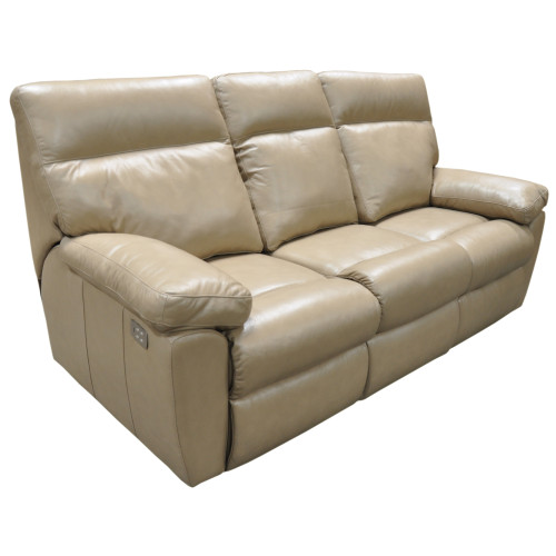 Weston Reclining Leather Sofa or Set - Available With Power Recline | Power Tilt Headrest | Power Lumbar