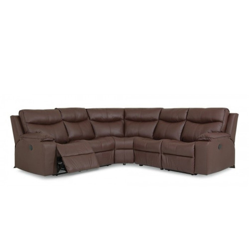 Cressa Reclining Leather Sectional