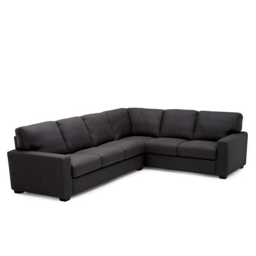 Ellis Cove Leather Sectional