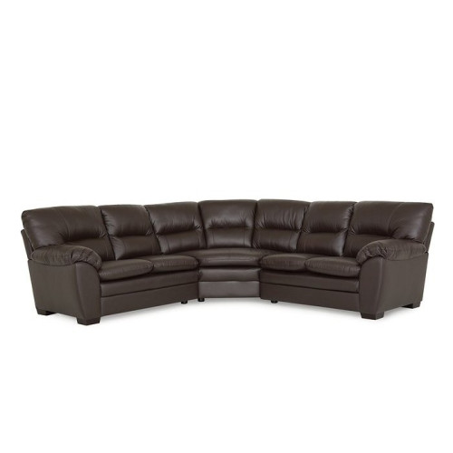 Tria Leather Sectional