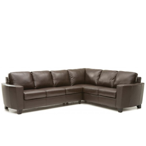 Palliser Leeds Leather Sectional