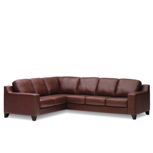 Palliser Reed Leather Sectional