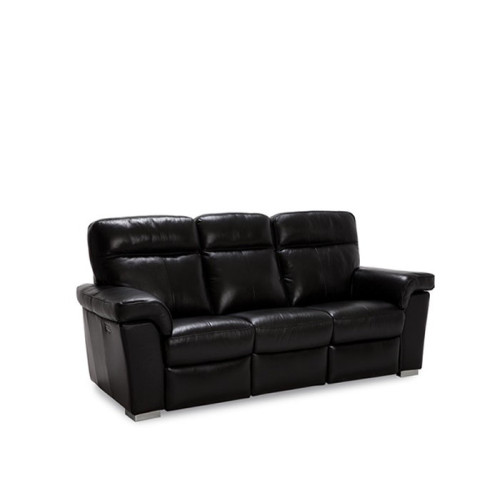 Bethra Power Reclining Leather Sofa or Set - Available With Power Tilt Headrest