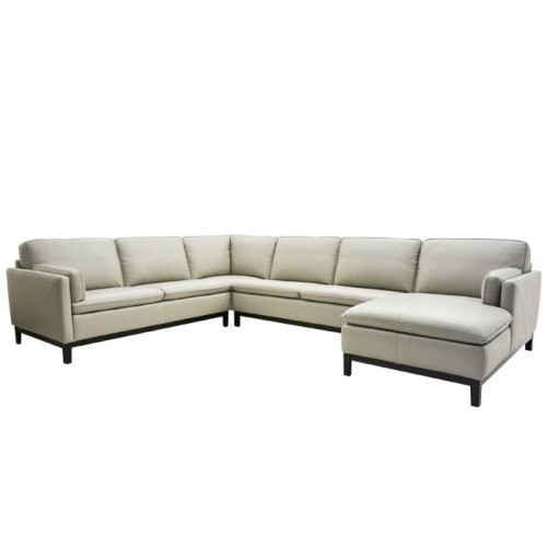 Nolia Leather Sectional