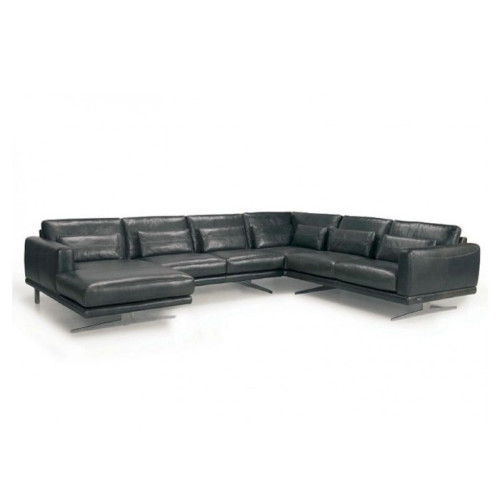 Aira Leather Sectional