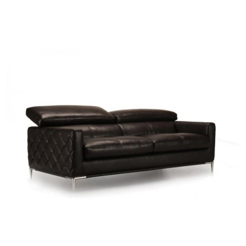 Toria Leather Sofa or Set with Adjustable Headrest