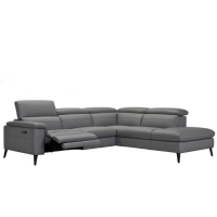 Destira Power Reclining Leather Sectional