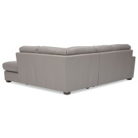 Ellis Cove Leather Sectional