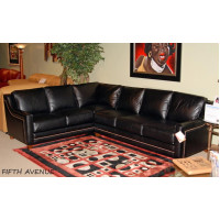 Omnia Fifth Avenue Leather Sofa or Set | Leather Sectional