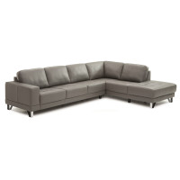 Galyn Leather Sectional