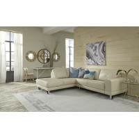 Galyn Leather Sectional