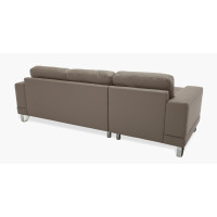 Galyn Leather Sectional