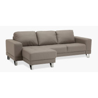 Galyn Leather Sectional