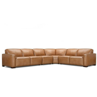 Halen Leather Sectional