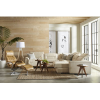 Kerren Power Reclining Leather Sectional with Power Adjustable Headrest