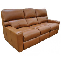 Lassa Reclining Leather Sofa or Set - Available with Power Recline | Power Lumbar