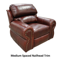 Luma Reclining Leather Sofa or Set - Available with Power Recline | Power Lumbar