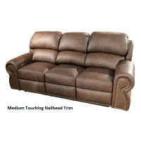 Luma Reclining Leather Sofa or Set - Available with Power Recline | Power Lumbar