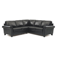 Mira Key Leather Sectional