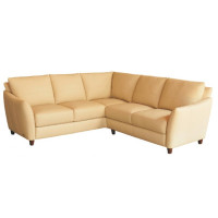 Monda Leather Sectional