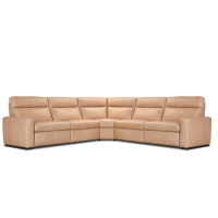 Moria Power Reclining Leather Sectional