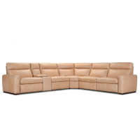 Moria Power Reclining Leather Sectional