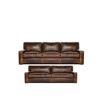 Napa Oversized Seating Leather Sofa or Set | Quick Ship