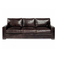 Napa Oversized Seating Leather Sofa or Set | Quick Ship