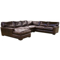Max Oversized Seating Leather Sectional