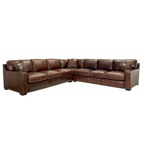 Max Oversized Seating Leather Sectional