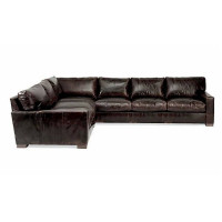 Max Oversized Seating Leather Sectional