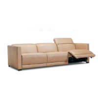 Nara Bay Power Reclining Leather Sofa or Set With Power Headrests