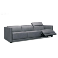 Nara Bay Power Reclining Leather Sofa or Set With Power Headrests