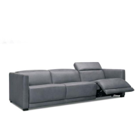 Nara Bay Power Reclining Leather Sofa or Set With Power Headrests
